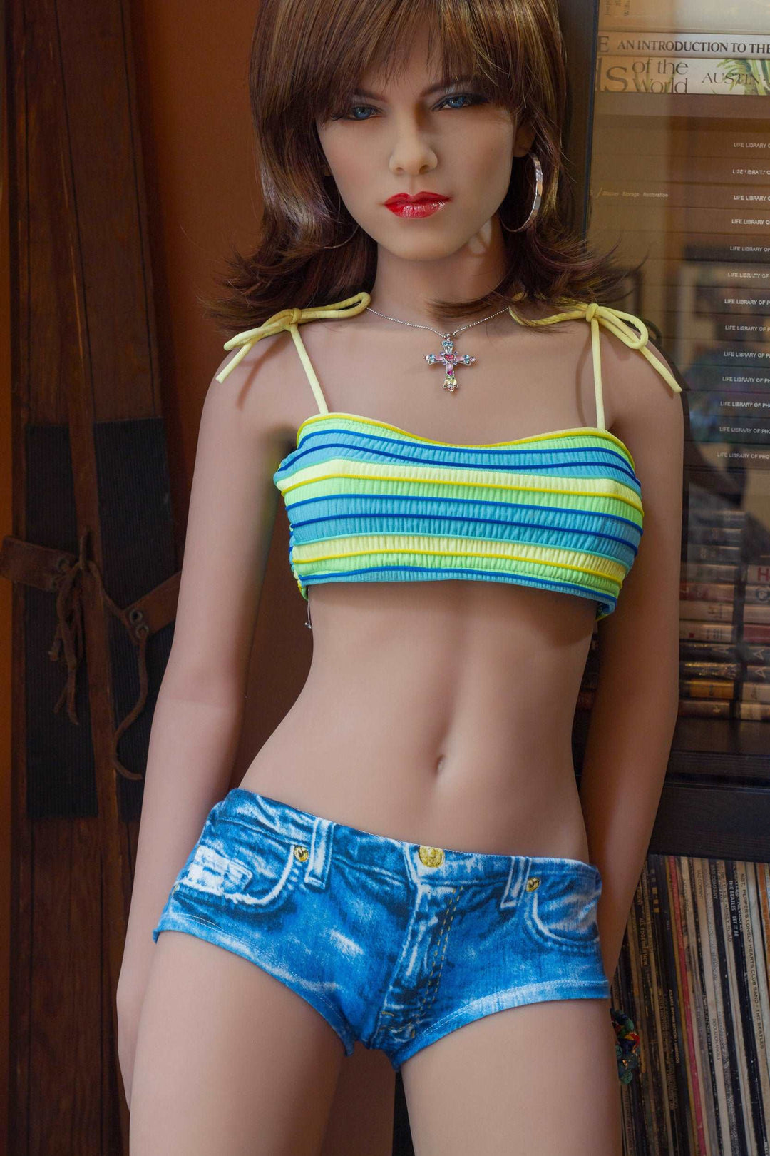 6YE Premium Sexpuppe Aisha Verkauf 6YE TPE housedollSexpuppe kaufen Sexroboter KI
