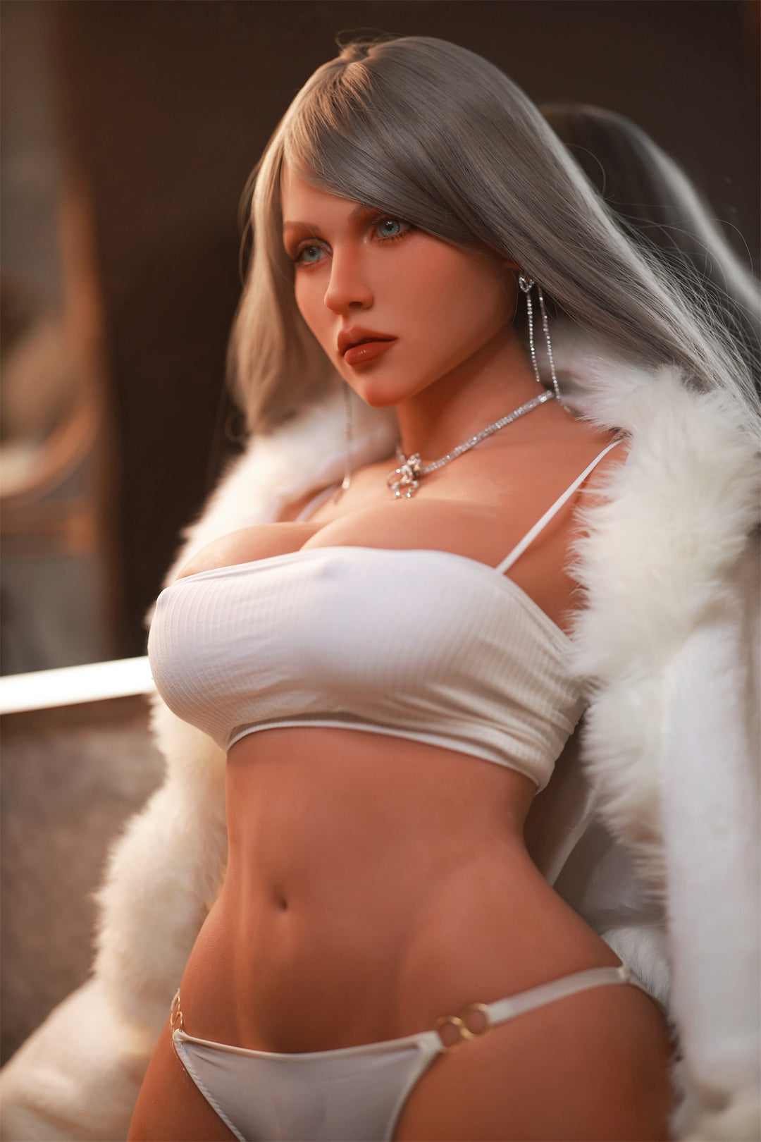 Firedoll Sex Torso Bianca Sofort lieferbar Firedoll EUSexpuppe kaufen Sexroboter KI